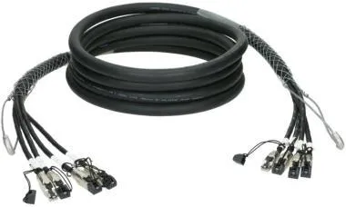 Klotz flexibilis 4-szeres MultiCAT hálózati kábel CAT7 (S/FTP) / RJ45 - RJ45- 80m