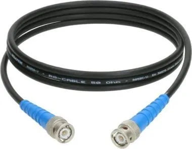 Klotz flexibilis 50 ohmos koaxkábel - RG58C/U Telegärtner BNC csatlakozókkal - 10m