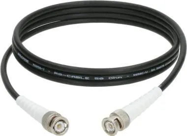 Klotz flexibilis 50 ohmos koaxkábel - RG58C/U BNC csatlakozóval Telegärtner - 0,5m