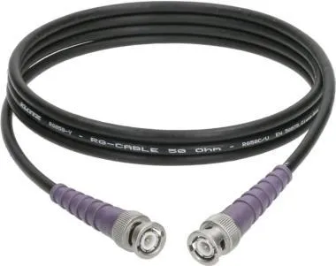 Klotz flexibilis 50 ohmos koaxkábel - RG58C/U BNC csatlakozóval Telegärtner - 20m