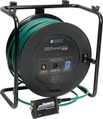 Klotz HD-PowerLink DC kamera átviteli rendszer kábeldobon - 1,5 Gbit/s - 0,8m