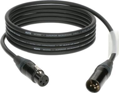 Klotz mikrofonní kabel XLR-XLR, 30m, barevně kódovaný, Neutrik konektory