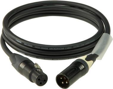 Klotz mikrofonní kabel XLR-XLR, barevné kódování, Neutrik konektory, 10m