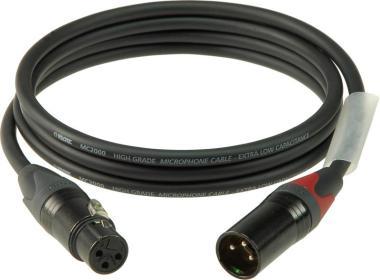 Klotz mikrofonní kabel XLR-XLR, barevně kódovaný, Neutrik konektory - 1m