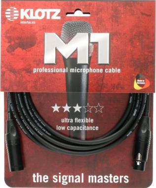 Klotz mikrofonní kabel XLR 3p, Klotz konektory, 15m