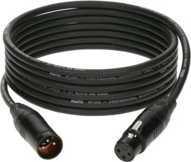 Klotz M1 pro mikrofon kábel XLR 3p mama/papa Klotz csatlakozók - 20m