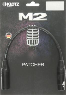 Klotz IM mikrofonní kabel, silný vnější plášť, Klotz XLR, 0,3m