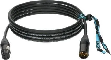 Klotz M5 supreme mikrofonkábel dupla árnyékolással és Neutrik XLR-rel - 30m