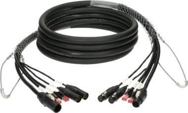 Klotz hybridní kabel CAT5e a DMX 2 x RJ45, 2 x XLR 5p, powerCON TRUE1 - 100m