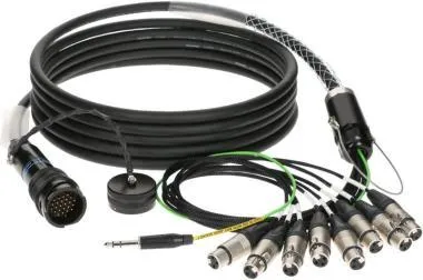 Klotz OmniLIVE - RMP 25p papa - 8x XLR mama 8-cs. - digitális fanout - PVC - 3m