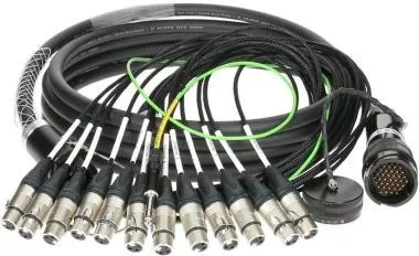 Klotz OmniLIVE - RMP 37p papa - 12x XLR mama 12-cs. - digitális fanout - PVC - 10m