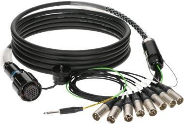Klotz RMP-8 XLR kabel - 30m, digitální fanout, PVC