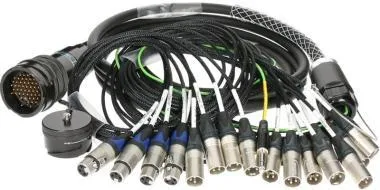 Klotz OmniLIVE - RMP 54p papa - 12x XLR papa / 4x XLR mama 16-cs. - digitális fanout - PVC - 3m