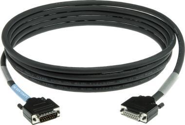 Klotz D-Sub kabel 15p mužský - 15p ženský, 4 kanály, 1,5m