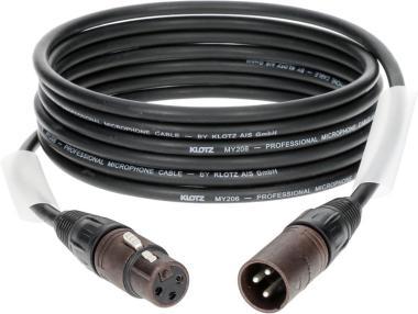 Klotz mikrofonní kabel XLR-XLR, Neutrik konektory, 1,5m, balení 10 ks