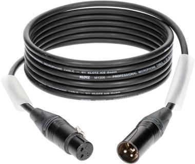 Klotz mikrofonní kabel XLR-XLR, 7,5m, Neutrik konektory, balení 10 ks