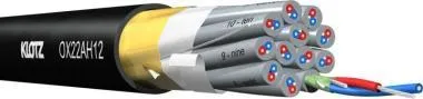 Klotz OmniFIX kettős árnyékolású AES/EBU többágú n x 2 x 0,22 mm² - FRNC