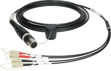 Klotz optický kabel opticalCON QUAD - 4x SC/UPC, multimode OM4, 3m