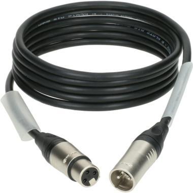 Klotz kabel AES a DMX, nízká ztráta, XLR 3p, nikel, 40m
