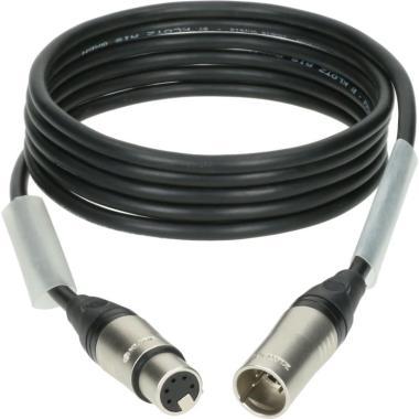 Klotz DMX kabel nízké ztráty, XLR 5p, nikel, 30m