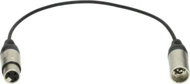 Klotz OT1000 slim patch AES és DMX kábel XLR 3p mama/papa nikkel Klotz csatlakozók - 0,5m