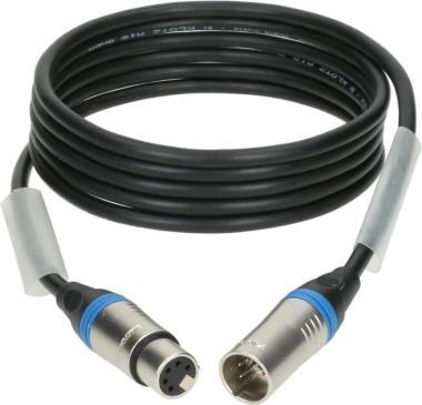 Klotz DMX kabel nízké ztráty, XLR 5p, nikel, 15m