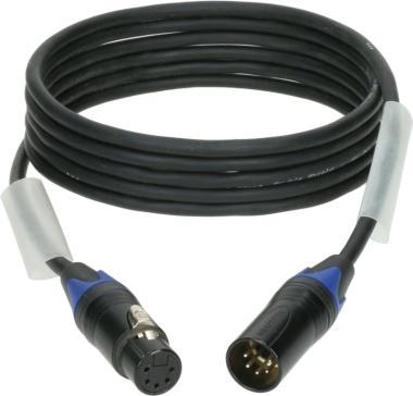 Klotz DMX kabel 10m, dvojité stínění, XLR 5p, Neutrik