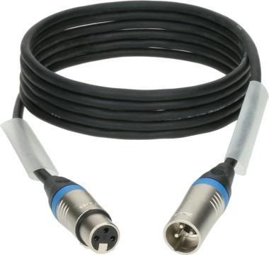 Klotz kabel AES a DMX, dvojité stínění, XLR 3p, 5m