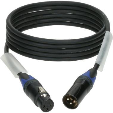 Klotz kabel AES a DMX, dvojité stínění, XLR 3p, Neutrik, 10m