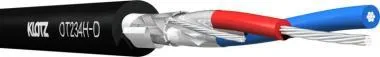 Klotz OmniTRANS alacsony veszteségű AES/EBU (DMX) szerelőkábel 2 x 0,34 mm² - FRNC - DCA