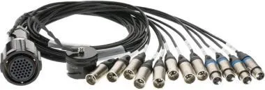 Klotz OT1000 - RMP 37p mama - 8x XLR 3p papa / 4x XLR 3p mama 12-cs. - digitális fanout - PVC - 1,2m