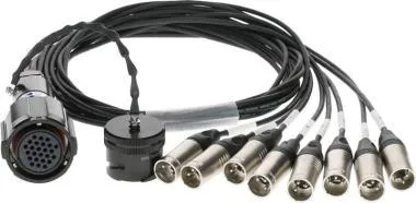 Klotz OT1000 - RMP 25p mama - 8x XLR 3p papa 8-cs. - digitális fanout - PVC - 1,2m