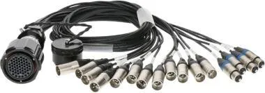 Klotz OT1000 - RMP 54p mama - 12x XLR papa / 4x XLR mama 16-cs. - digitális fanout - PVC - 1,2m