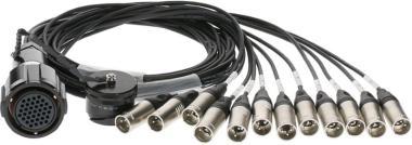 Klotz RMP-12 XLR kabel - 12x XLR 3p, digitální fanout, PVC, 1,2m