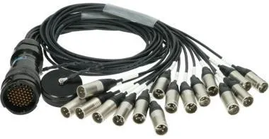 Klotz OT1000 - RMP 54p papa - 16x XLR papa 16-cs. - digitális fanout - PVC - 1,2m