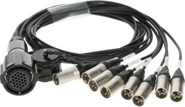 Klotz OT1000 - RMP 25p mama - 8x XLR 3p papa 8-cs. - digitális fanout - PVC - 1,2m