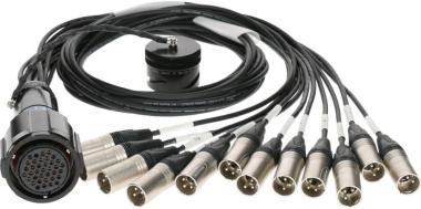 Klotz RMP-12 kabel - 12x XLR 3p, digitální fanout, PVC, 1,2m
