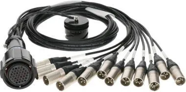 Klotz OT1000 - RMP 37p mama - 12x XLR 3p papa 12-cs. - digitális fanout - PVC - 1,2m