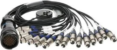 Klotz OT1000 - RMP 54p papa - 16x XLR mama 16-cs. - digitális fanout - PVC - 1,2m