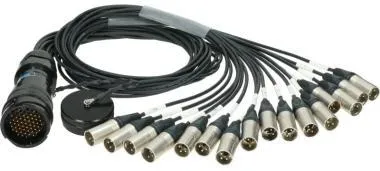 Klotz OT1000 - RMP 54p papa - 16x XLR papa 16-cs. - digitális fanout - PVC - 1,2m
