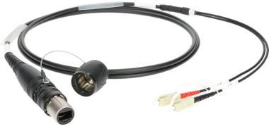Klotz optický kabel opticalCON DUO - 2x SC/UPC, multimode OM4, 5m
