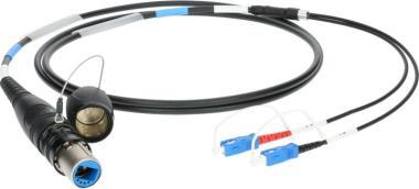 Klotz optický kabel opticalCON DUO - 2x SC/UPC, jednovidový OS2, 5m