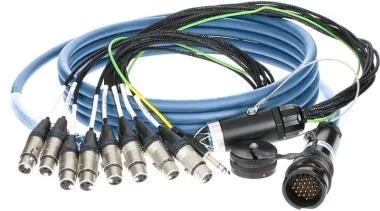 Klotz OmniSTAR - RMP 37p papa - 12x XLR mama 12-cs. - digitális fanout - PUR - 15m