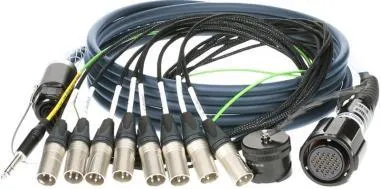 Klotz OmniSTAR - RMP 25p mama - 8x XLR papa 8-cs. - digitális fanout - PUR - 10m