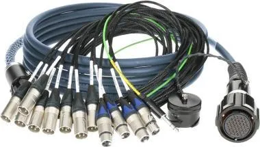 Klotz OmniSTAR - RMP 37p mama - 8x XLR papa / 4x XLR mama 12 csatornás - digitális fanout - PUR - 3m
