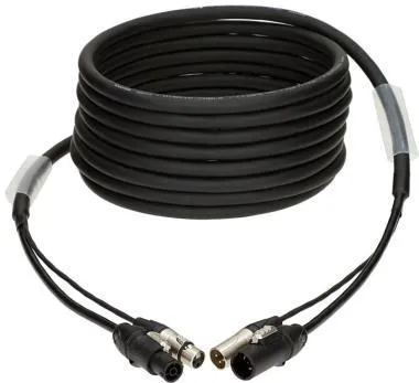 Klotz DMX és táp 3G2.5 hibrid kábel XLR 3p + powerCON TRUE1 - 50m