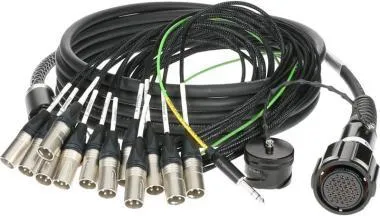 Klotz PolyLIVE - RMP 37p mama - 12x XLR papa 12-cs. analóg fanout - PVC - 25m