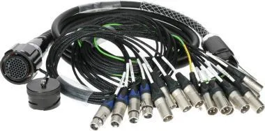 Klotz PolyLIVE - RMP 54p mama - 12x XLR papa / 4x XLR mama 16 csatornás - analóg fanout - PVC - 3m