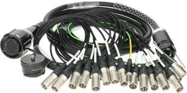Klotz PolyLIVE - RMP 54p mama - 16x XLR papa 16-cs. analóg fanout - PVC - 6m