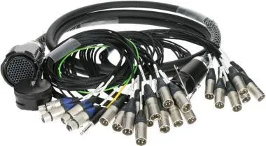 Klotz PolyLIVE - RMP 85p mama - 20x XLR papa / 4x XLR mama 24-cs. - analóg fanout - PVC - 15m